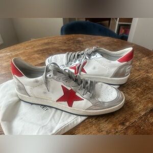 Men's Golden Goose BALL STAR Sneakers Sz 45 12 AUTHENTIC